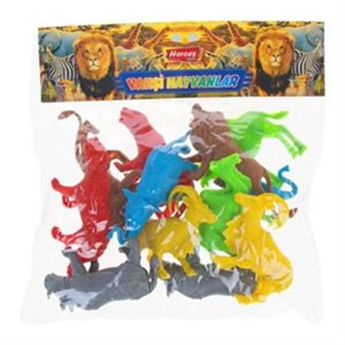 EREN TOYS HEROES POŞETLİ VAHŞİ HAYVANLAR