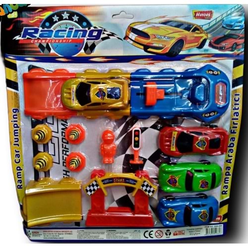 EREN TOYS HEROES BÜYÜK FIRLATICI ARABA SETİ