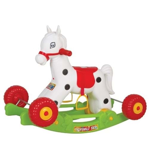ENHOŞ TOYS TEKERLEKLİ SALLANAN AT