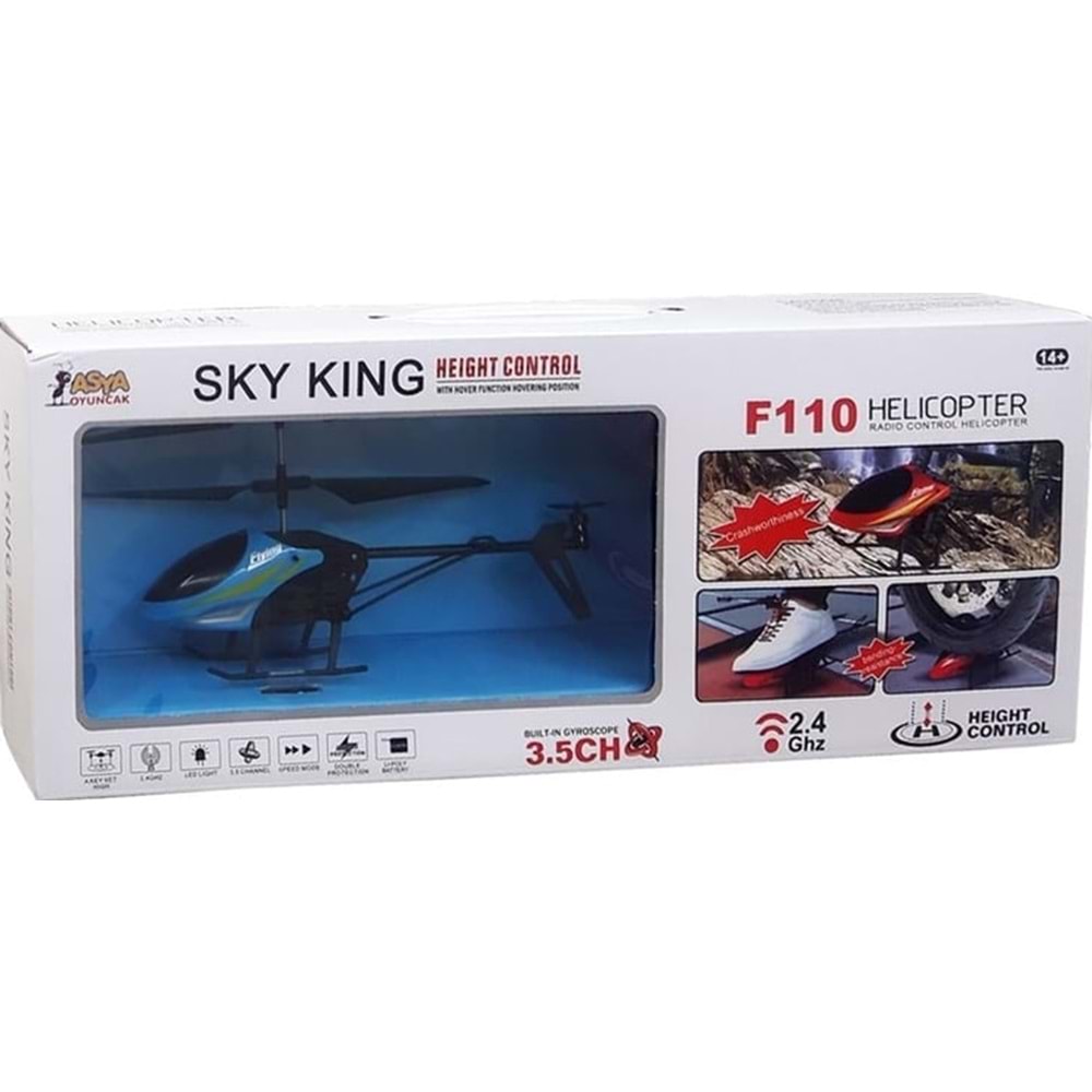 ASYA UZAKTAN KUM. ŞARJLI HELİKOPTER