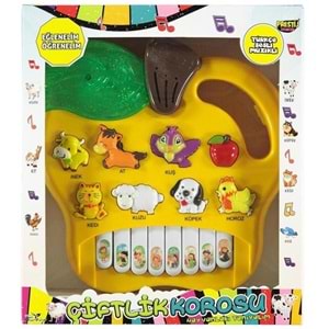 PRESTİJ TOYS KUTULU HAYVANLI PİLLİ ELMALI