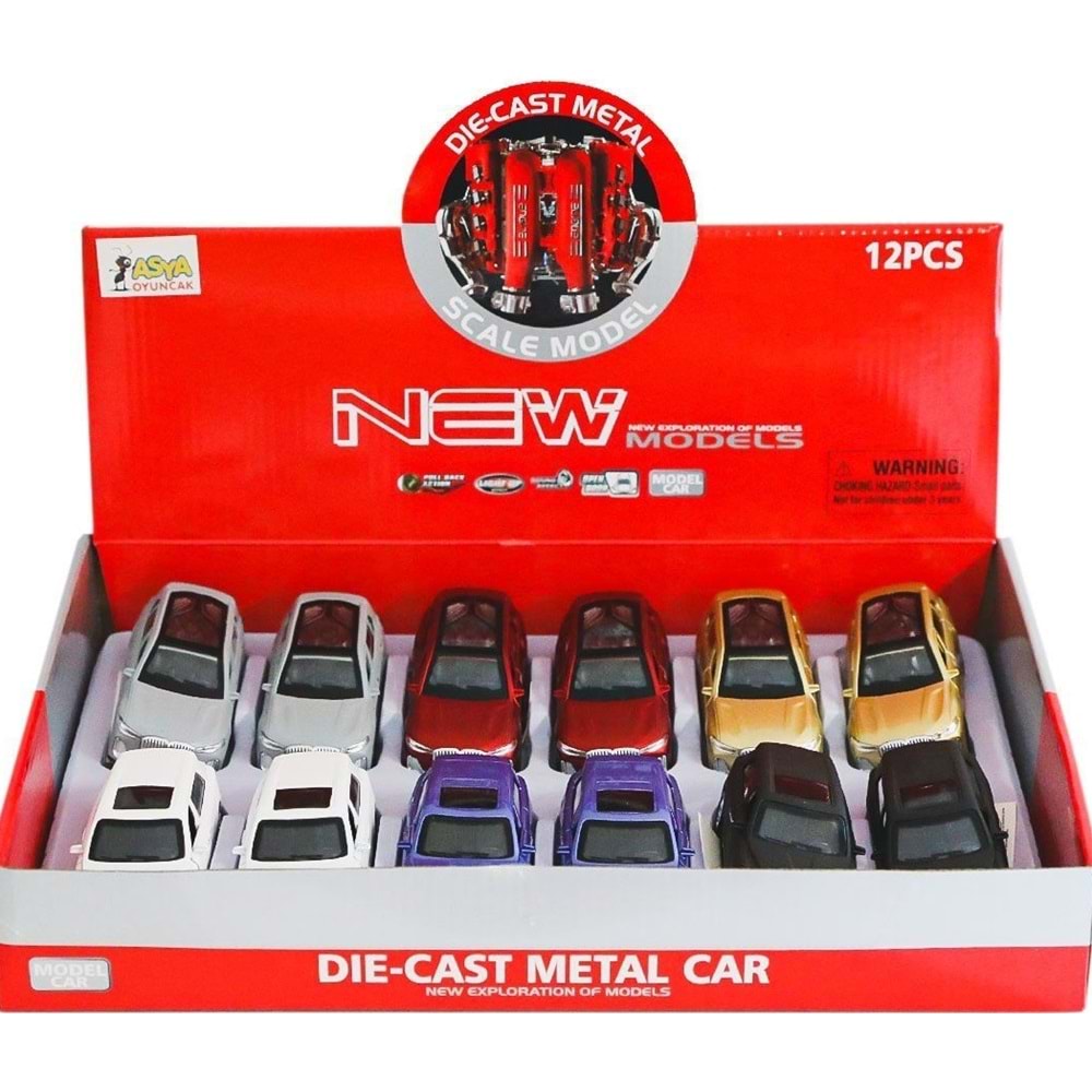 ASYA ÇEK BIRAK METAL MODEL ARABA