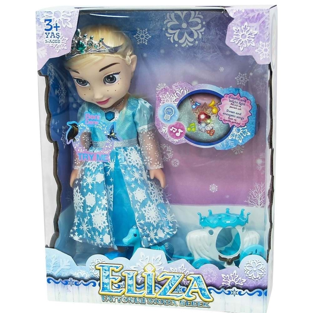 GLOBAL TOYS ELİZA FAYTONLU MODA BEBEK