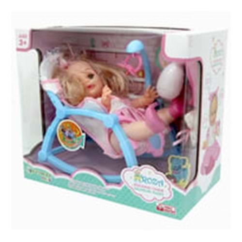 GLOBAL TOYS ROZA PUSETLİ BEBEK