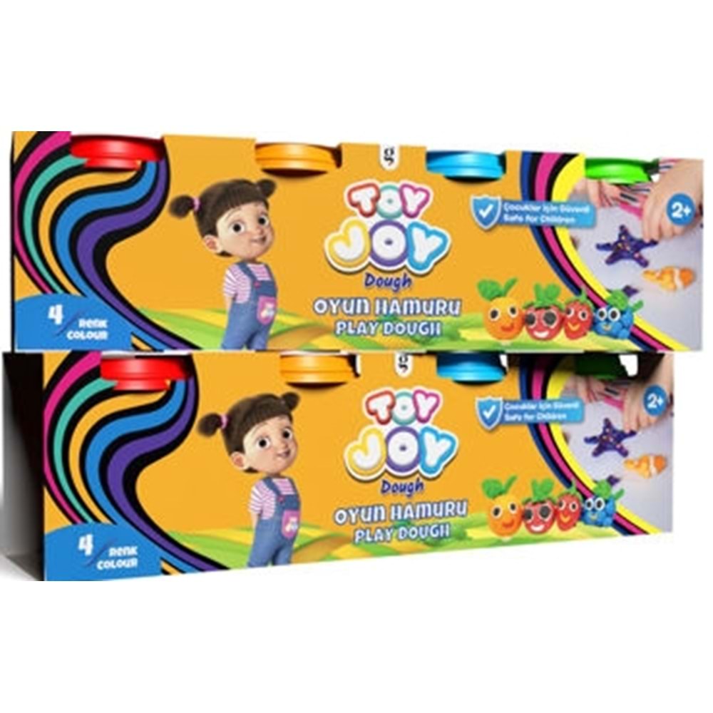 GLOBAL TOY JOY DOUGH 4 LÜ OYUN HAMURU 50 GR x24
