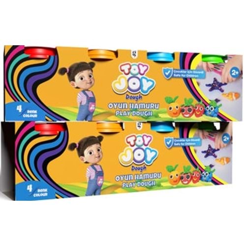GLOBAL TOY JOY DOUGH 4 LÜ OYUN HAMURU 50 GR x24