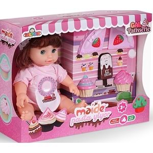 GALTOYS MAİDE PASTA SETLİ BEBEK