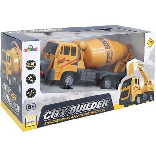 GALTOYS 1:16 F/F ŞARJLI BETON MİKSERİ