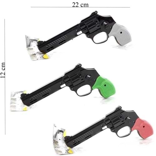 KETTE TOYS DÜRBÜNSÜZ KAPSÜL ATAN TABANCA