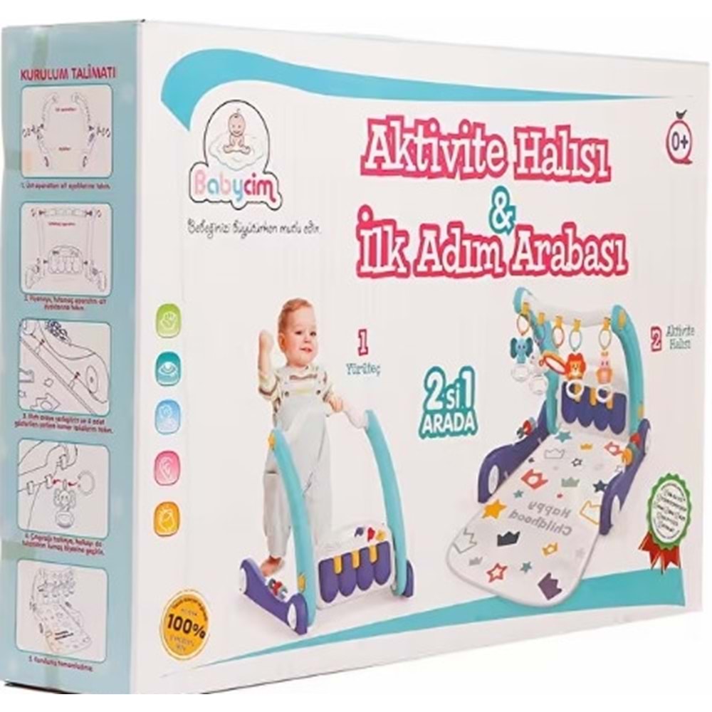 BİRLİK AKTİVİTE HALISI İLK ADIM ARABASI MAVİ