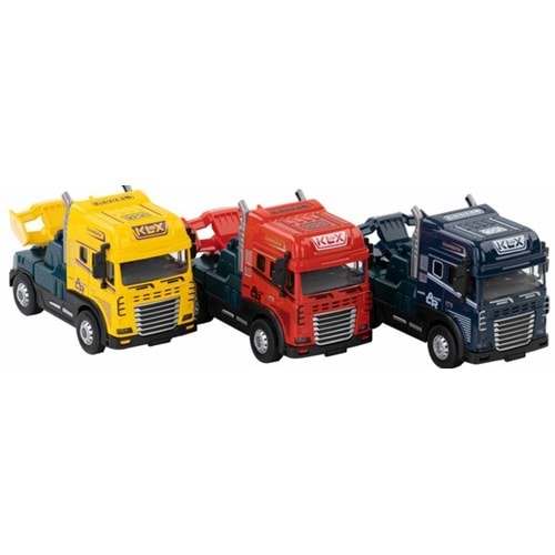 CAN-ALİ TOYS METAL SÜRTMELİ IŞIKLI SESLİ TIR