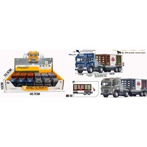 CAN-ALİ TOYS METAL SÜRTMELİ ISIKLI SESLI TIR