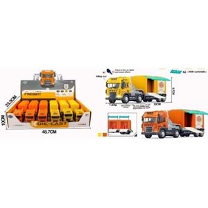 CAN-ALİ TOYS METAL SÜRTMELI ISIKLI SESLI TIR