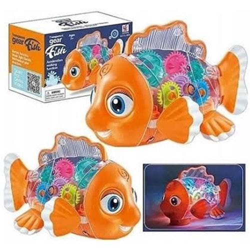 CAN-ALİ TOYS PİLLİ IŞIKLI SESLİ ÇARP DÖN BALIK