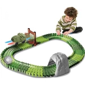 KAYYUM TOYS DİNO TRACKS YOL SETİ 96 PARÇA