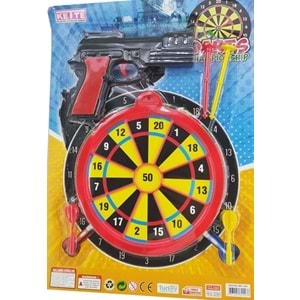 KETTE TOYS DARTLI TABANCA SETİ