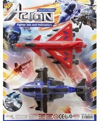 KETTE TOYS KARTELADA 2 Lİ UÇAK HELİKOPTER