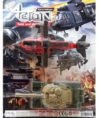 KETTE TOYS KARTELADA 2 Lİ HELİKOPTER TANK