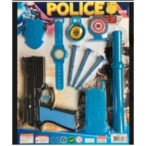 KETTE TOYS SAATLİ ORTA BOY TABANCA SETİ