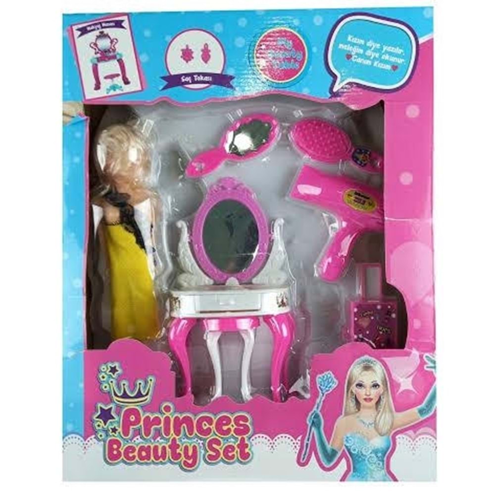KEMBAY TOYS KUTULU MASALI MAKYAJLI BEBEK