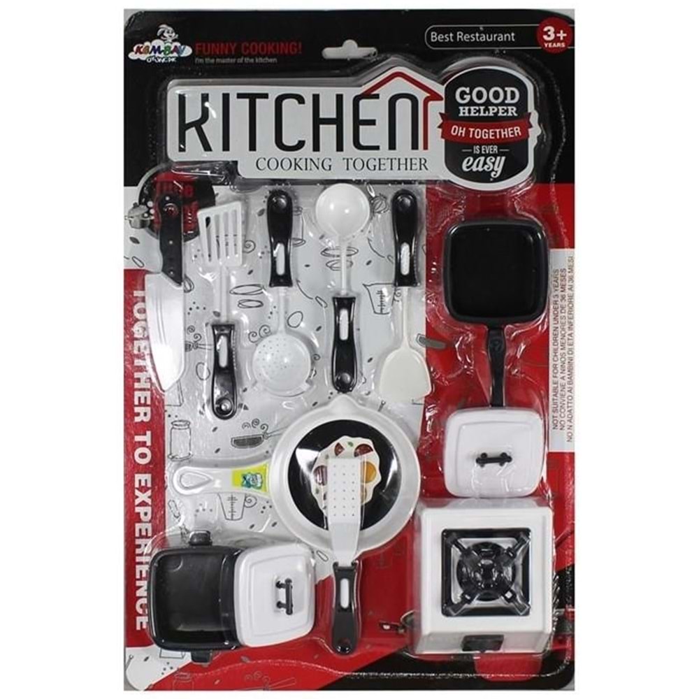 KEMBAY TOYS KİTCHEN MUTFAK SETİ KARTELA
