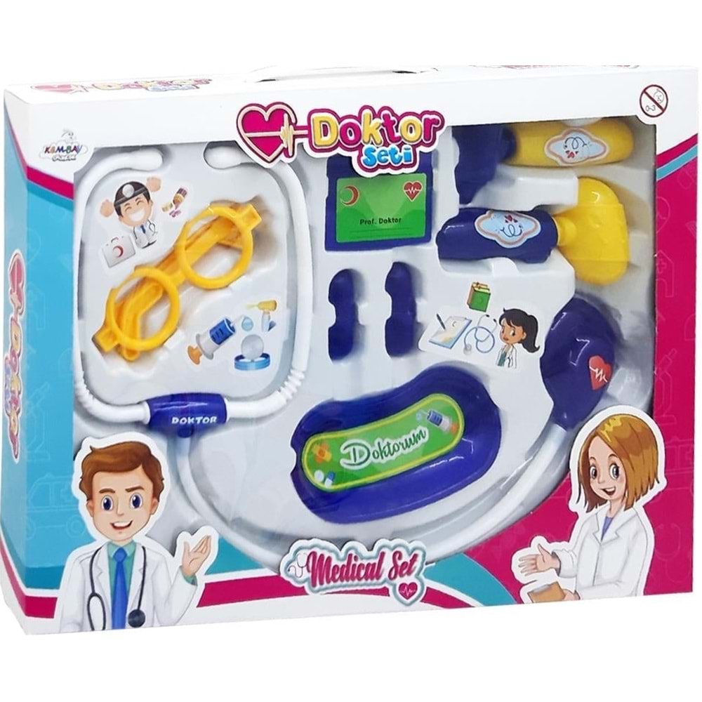 KEMBAY TOYS KUTULU DOKTOR SETİ