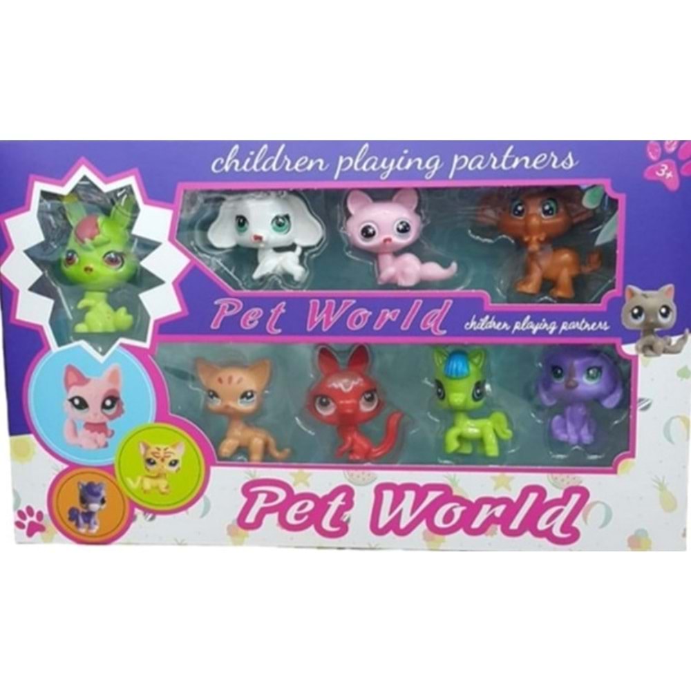 KEMBAY TOYS 8 Lİ HAYVAN SETİ