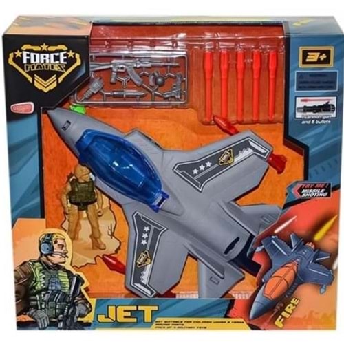 NİZAM TOYS FORCEMATES SAVAŞ UÇAĞI SETİ