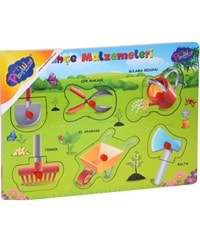 ONYIL TOYS AHŞAP TUTMALI BAHÇE MALZEMELERİ