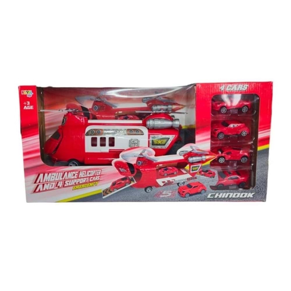 ROYAL TOYS AMBULANS HELİKOPTER