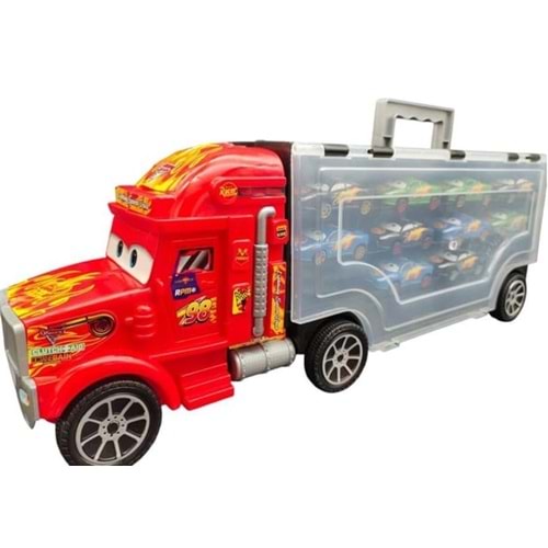 TOYSAN BIG TRUCK RACER GARAJE 10 METAL CAR