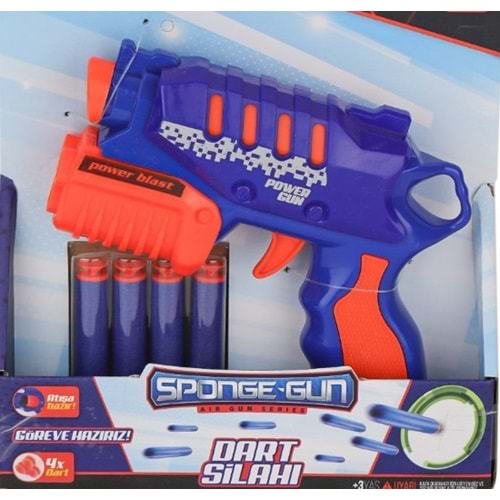 TOYSAN SPONGE GUN SİLAH KÜÇÜK