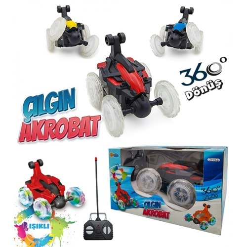 DUMAN TOYS UZAKTAN KUMANDALI ÇILGIN AKROBAT